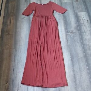 Pinkblush Rust Maxi Dress